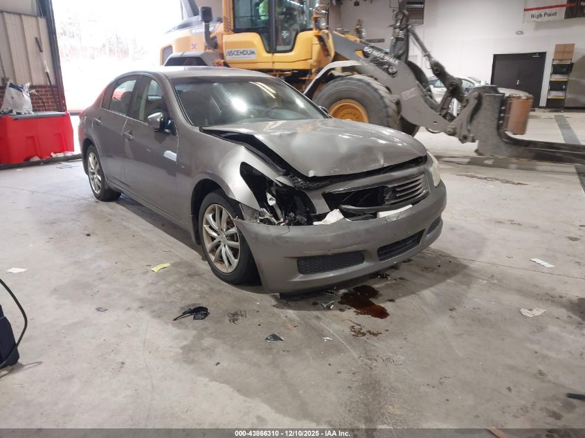 2009 Infiniti G37X
