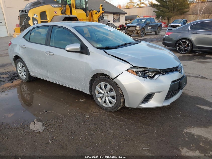 2016 Toyota Corolla Le