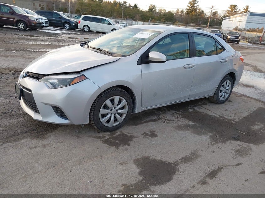 2016 Toyota Corolla Le