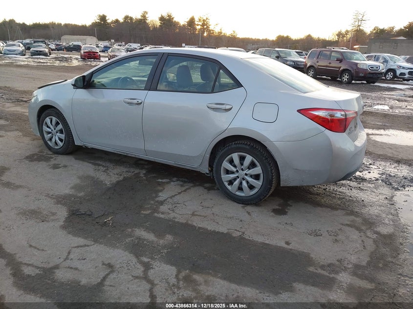 2016 Toyota Corolla Le