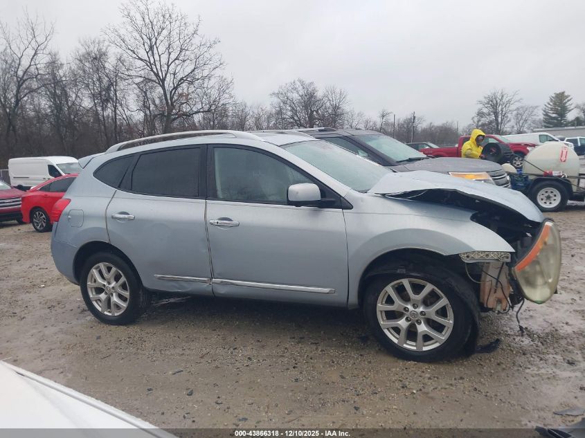 2013 Nissan Rogue Sv W/Sl Pkg VIN: JN8AS5MT3DW018760 Lot: 43866318