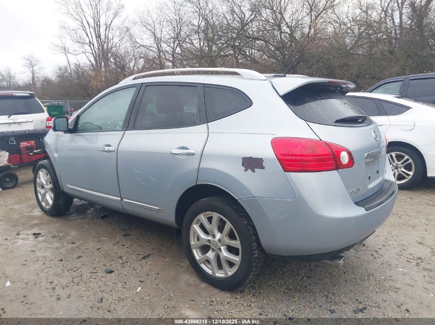 2013 Nissan Rogue Sv W/Sl Pkg VIN: JN8AS5MT3DW018760 Lot: 43866318