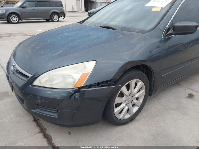 2006 Honda Accord 3.0 Ex VIN: 1HGCM66526A029964 Lot: 43866321