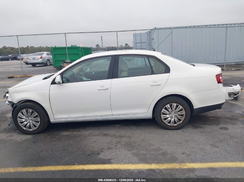 2009 Volkswagen Jetta S VIN: 3VWJM71K39M130833 Lot: 43866333