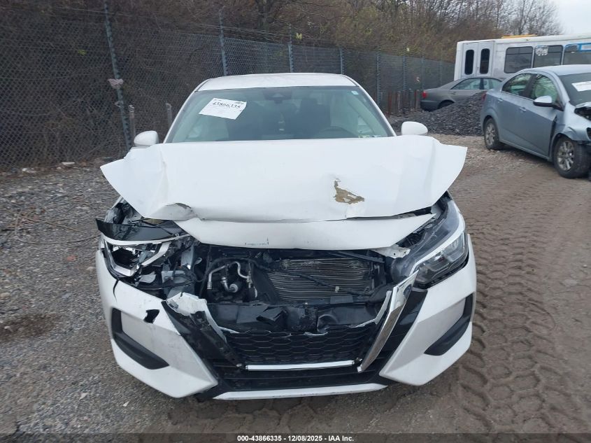 2022 Nissan Sentra Sv Xtronic Cvt VIN: 3N1AB8CV1NY312459 Lot: 43866335