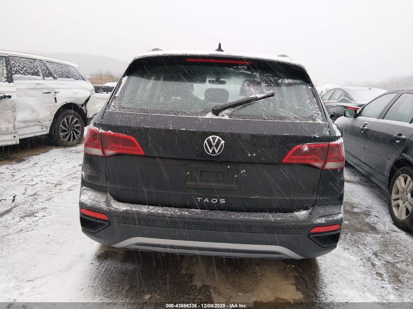 2023 Volkswagen Taos 1.5T S VIN: 3VVCX7B22PM368253 Lot: 43866336