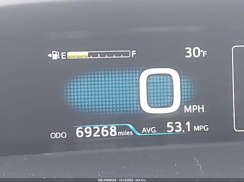 2017 Toyota Prius Four VIN: JTDKARFU7H3034547 Lot: 43866355