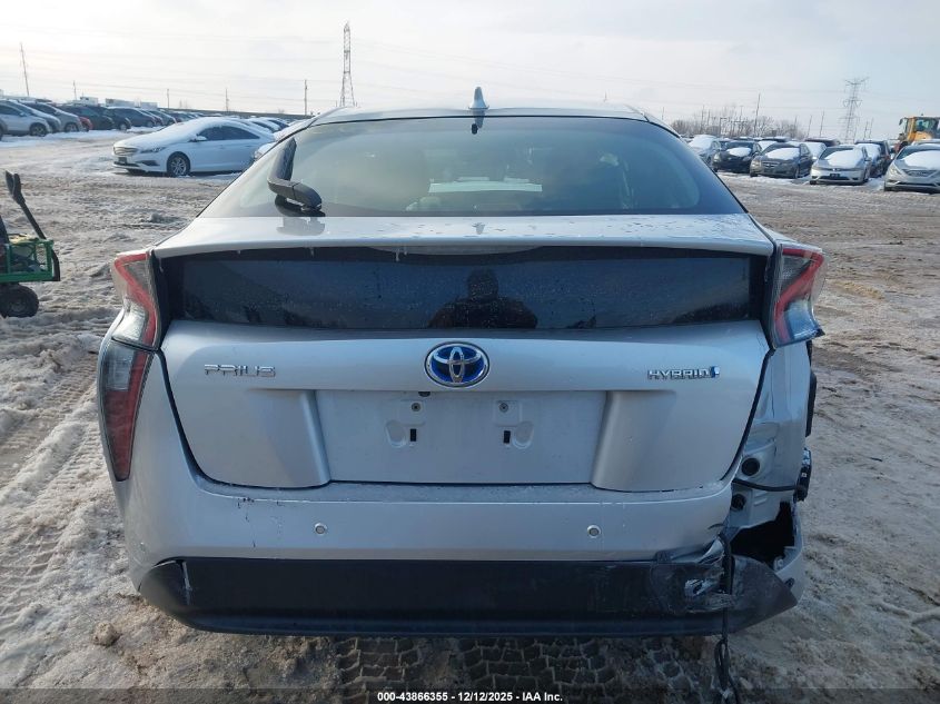 2017 Toyota Prius Four VIN: JTDKARFU7H3034547 Lot: 43866355