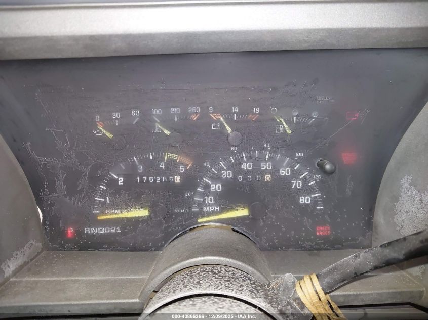 1993 Chevrolet Gmt-400 K2500 VIN: 1GCGK29K7PE227398 Lot: 43866366