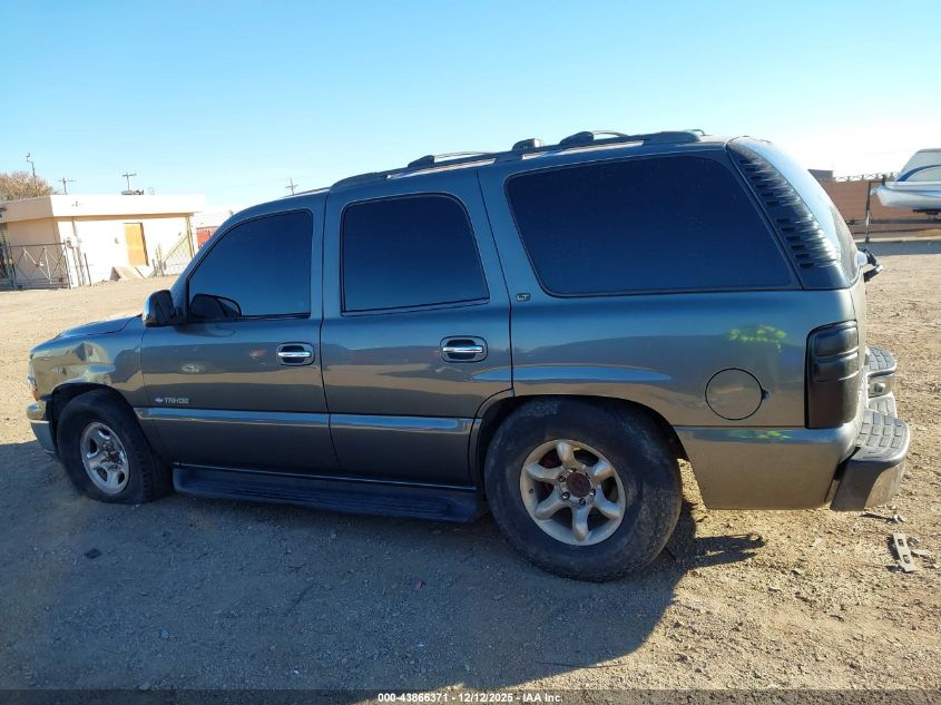 2001 Chevrolet Tahoe Lt VIN: 1GNEC13T01R105540 Lot: 43866371