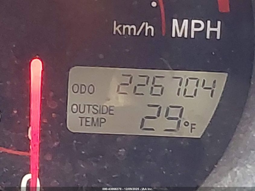 2007 Toyota Matrix VIN: 2TIKR30E27C632834 Lot: 43866378