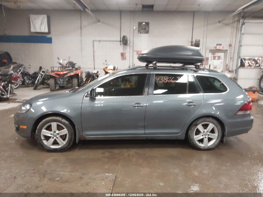 2011 Volkswagen Jetta Sportwagen 2.0L Tdi VIN: 3VWML7AJ7BM686995 Lot: 43866389
