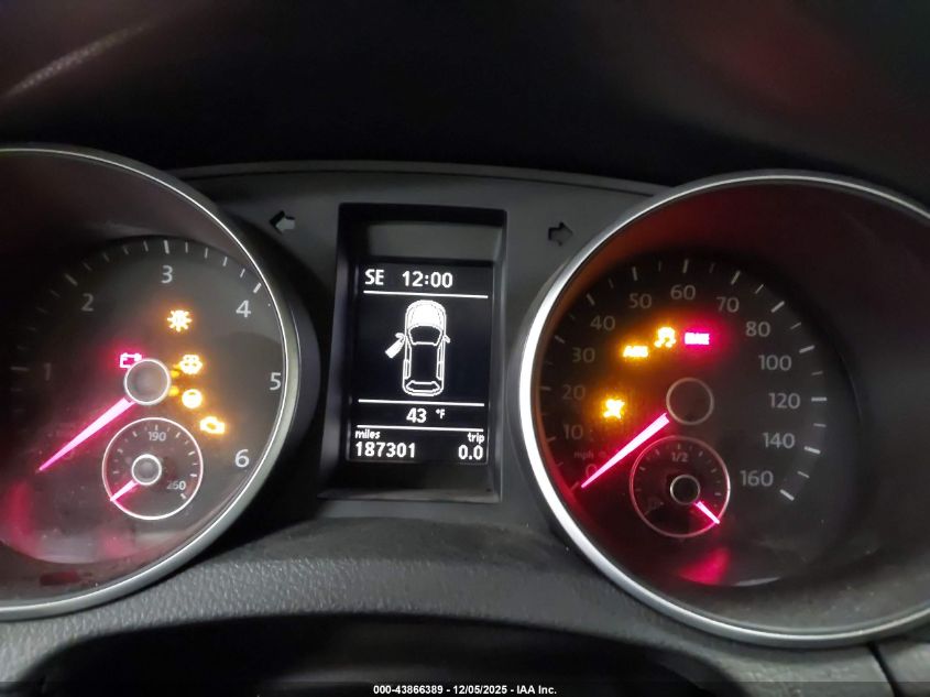 2011 Volkswagen Jetta Sportwagen 2.0L Tdi VIN: 3VWML7AJ7BM686995 Lot: 43866389