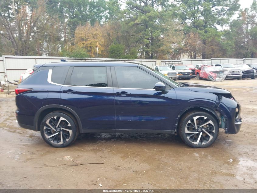 2022 Mitsubishi Outlander VIN: JA4J4UA83NZ021720 Lot: 43866390