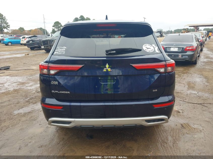 2022 Mitsubishi Outlander VIN: JA4J4UA83NZ021720 Lot: 43866390