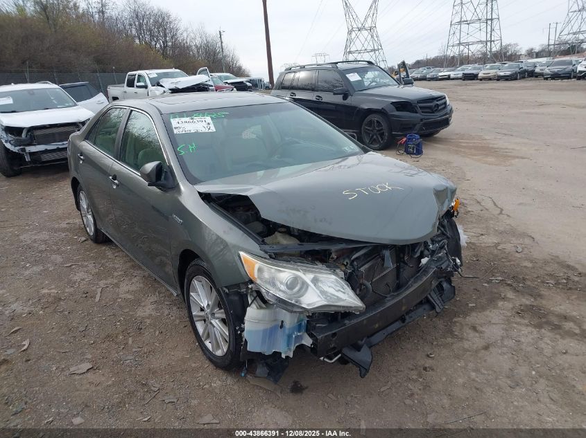 2012 Toyota Camry Hybrid Xle VIN: 4T1BD1FK6CU034092 Lot: 43866391