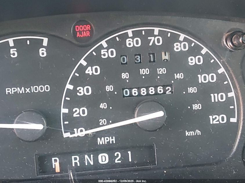 2000 Ford Ranger Xl/Xlt VIN: 1FTYR10V1YPB17177 Lot: 43866392