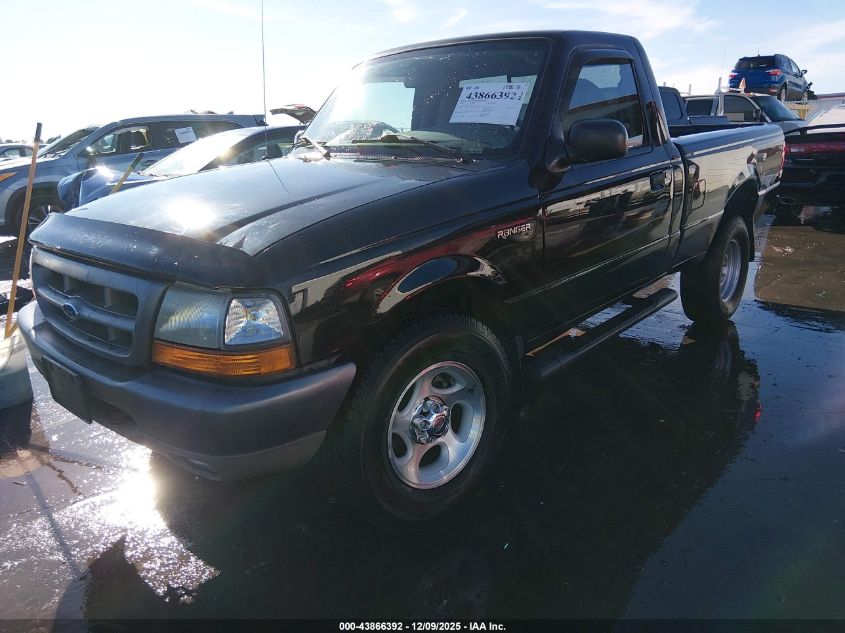 2000 Ford Ranger Xl/Xlt VIN: 1FTYR10V1YPB17177 Lot: 43866392