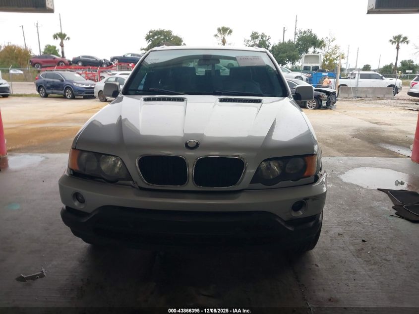 2003 BMW X5 3.0I VIN: 5UXFA53593LV79440 Lot: 43866395