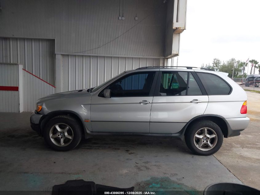 2003 BMW X5 3.0I VIN: 5UXFA53593LV79440 Lot: 43866395
