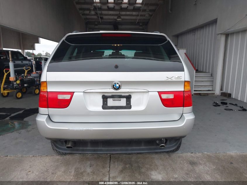 2003 BMW X5 3.0I VIN: 5UXFA53593LV79440 Lot: 43866395