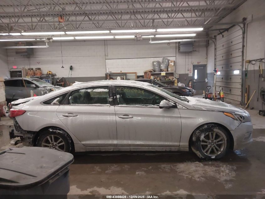 2017 Hyundai Sonata VIN: 5NPE24AF4HH520081 Lot: 43866428