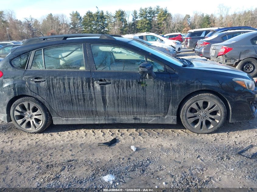 2016 Subaru Impreza 2.0I Sport Premium VIN: JF1GPAP67GG276127 Lot: 43866439