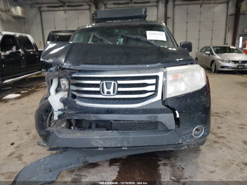 2014 Honda Pilot Ex VIN: 5FNYF4H49EB006081 Lot: 43866446