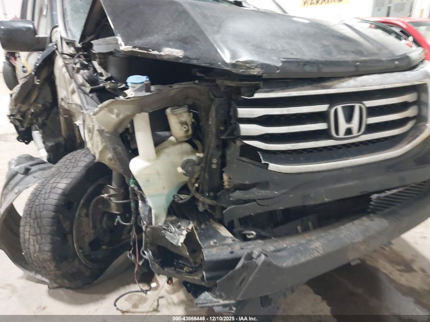 2014 Honda Pilot Ex VIN: 5FNYF4H49EB006081 Lot: 43866446