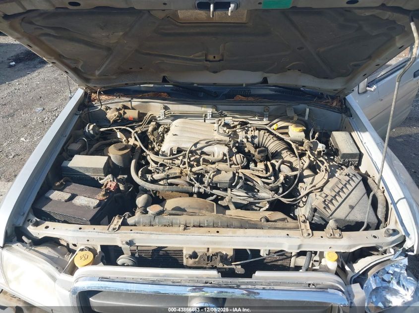 2002 Nissan Pathfinder Le VIN: JN8DR09Y52W719782 Lot: 43866463