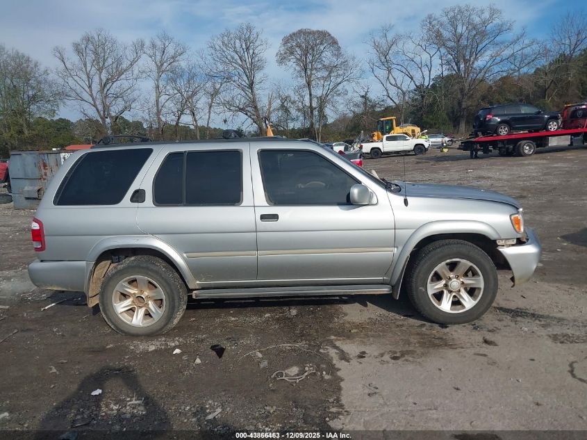 2002 Nissan Pathfinder Le VIN: JN8DR09Y52W719782 Lot: 43866463