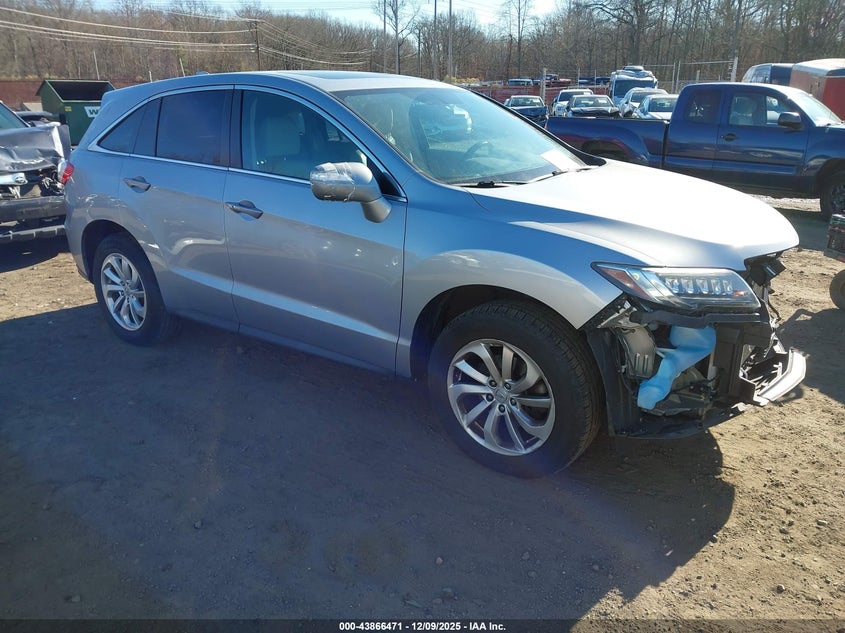 2017 ACURA RDX Silver VIN: 5J8TB4H38HL001244