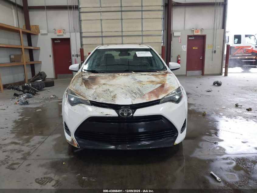 2019 Toyota Corolla Le VIN: 2T1BURHE9KC179858 Lot: 43866491