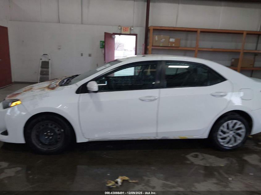 2019 Toyota Corolla Le VIN: 2T1BURHE9KC179858 Lot: 43866491
