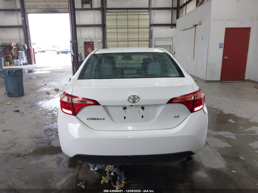 2019 Toyota Corolla Le VIN: 2T1BURHE9KC179858 Lot: 43866491