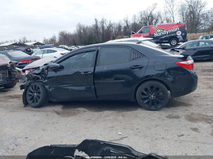 2016 Toyota Corolla Le VIN: 2T1BURHEXGC746232 Lot: 43866504