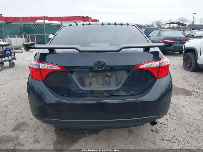 2016 Toyota Corolla Le VIN: 2T1BURHEXGC746232 Lot: 43866504