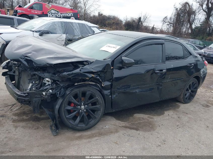 2016 Toyota Corolla Le VIN: 2T1BURHEXGC746232 Lot: 43866504