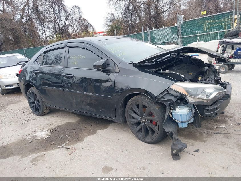 2016 Toyota Corolla Le VIN: 2T1BURHEXGC746232 Lot: 43866504