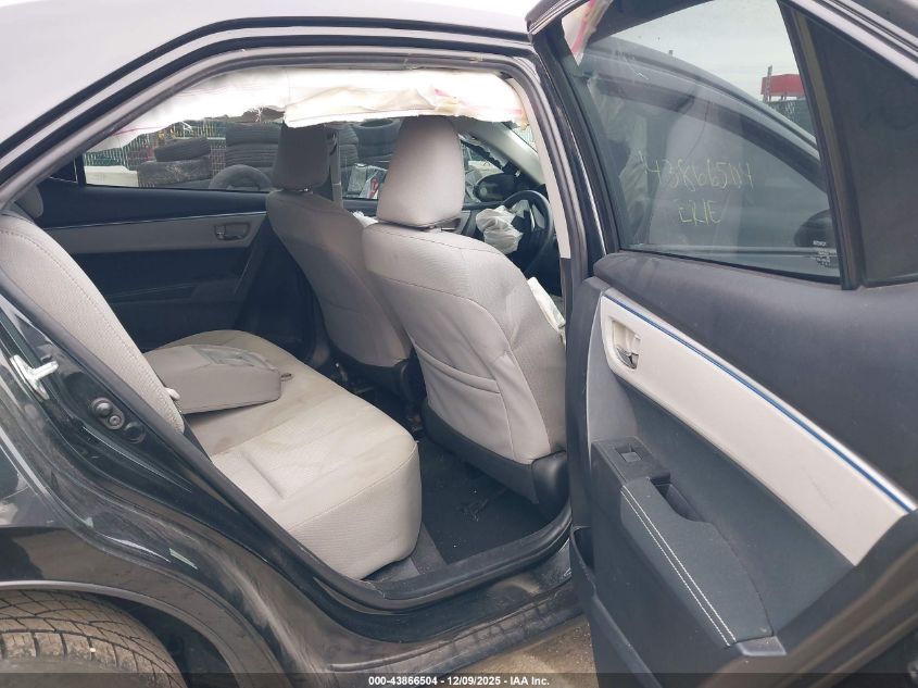 2016 Toyota Corolla Le VIN: 2T1BURHEXGC746232 Lot: 43866504