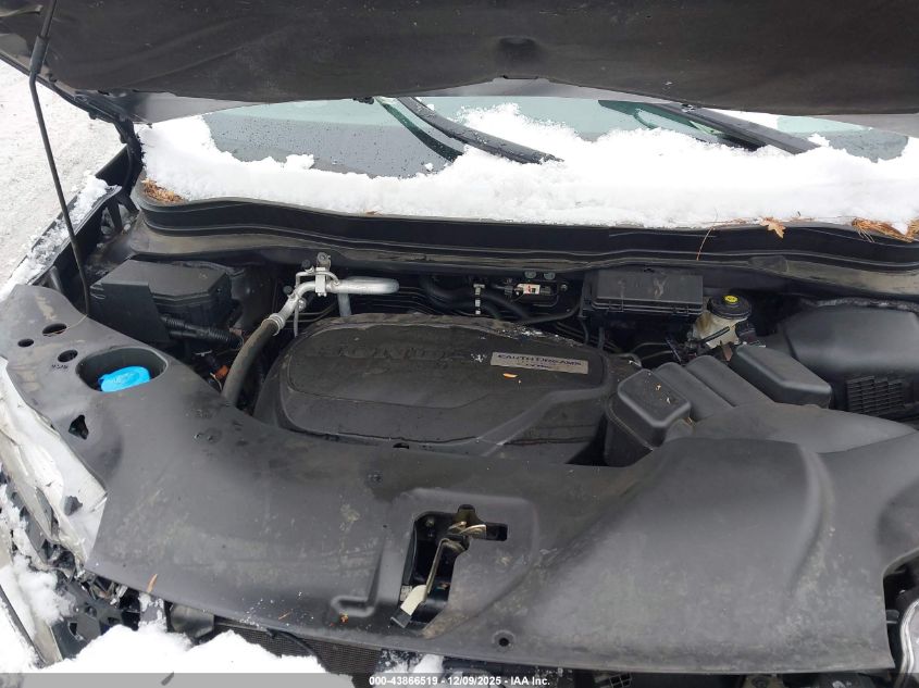 2019 Honda Pilot Ex VIN: 5FNYF6H31KB070078 Lot: 43866519