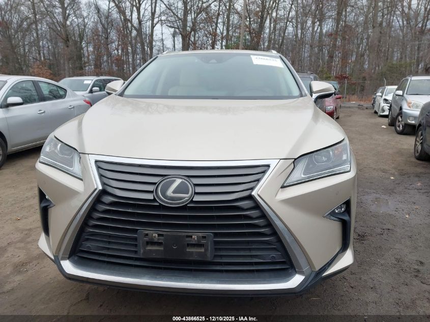 2017 Lexus Rx 350 VIN: 2T2BZMCA4HC077297 Lot: 43866525