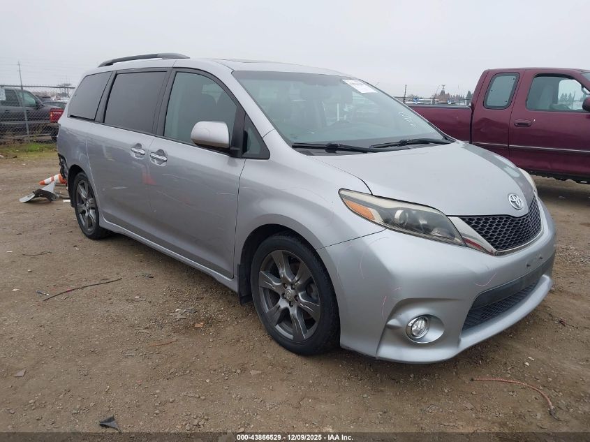 TOYOTA SIENNA SE 8 PASSENGER