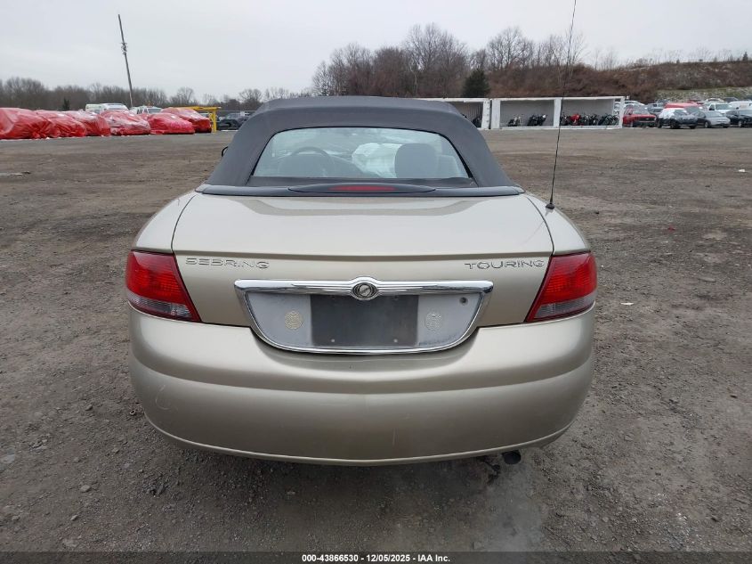 2004 Chrysler Sebring Lxi VIN: 1C3EL55R74N384633 Lot: 43866530