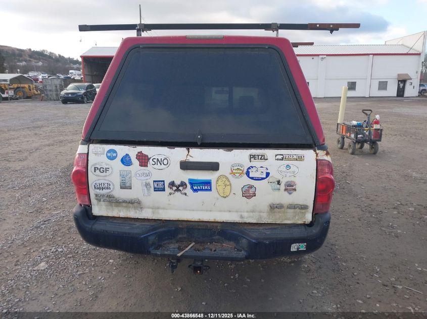 2006 Toyota Tacoma Base V6 VIN: 5TEMU52N96Z286418 Lot: 43866548