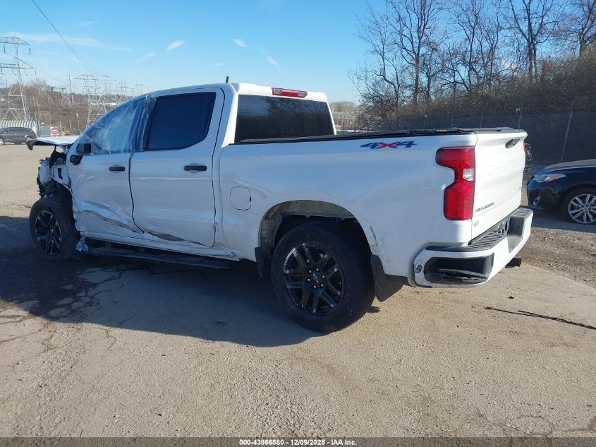 2023 Chevrolet Silverado 1500 4Wd Short Bed Custom VIN: 1GCPDBEK8PZ205550 Lot: 43866580