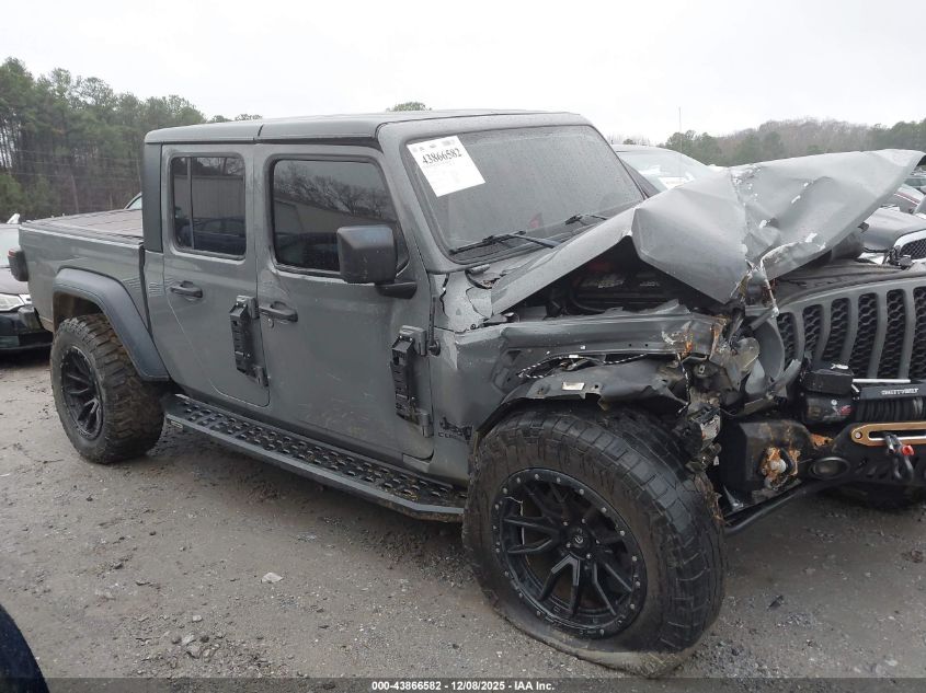 2020 Jeep Gladiator Sport S 4X4 VIN: 1C6HJTAGXLL211794 Lot: 43866582