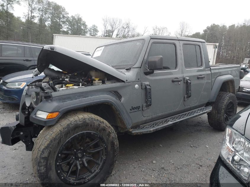 2020 Jeep Gladiator Sport S 4X4 VIN: 1C6HJTAGXLL211794 Lot: 43866582