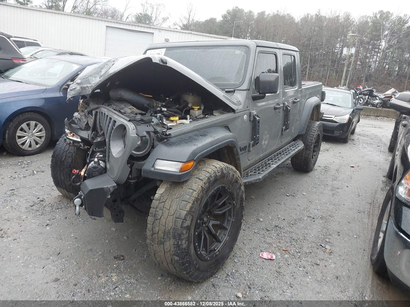VIN 1C6HJTAGXLL211794 2020 JEEP GLADIATOR SPORT S 4X4
