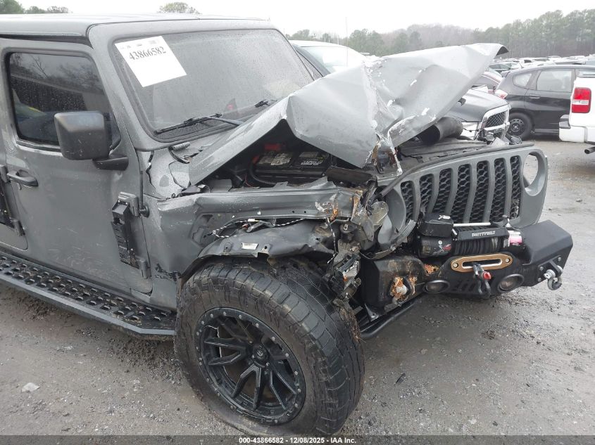 2020 Jeep Gladiator Sport S 4X4 VIN: 1C6HJTAGXLL211794 Lot: 43866582